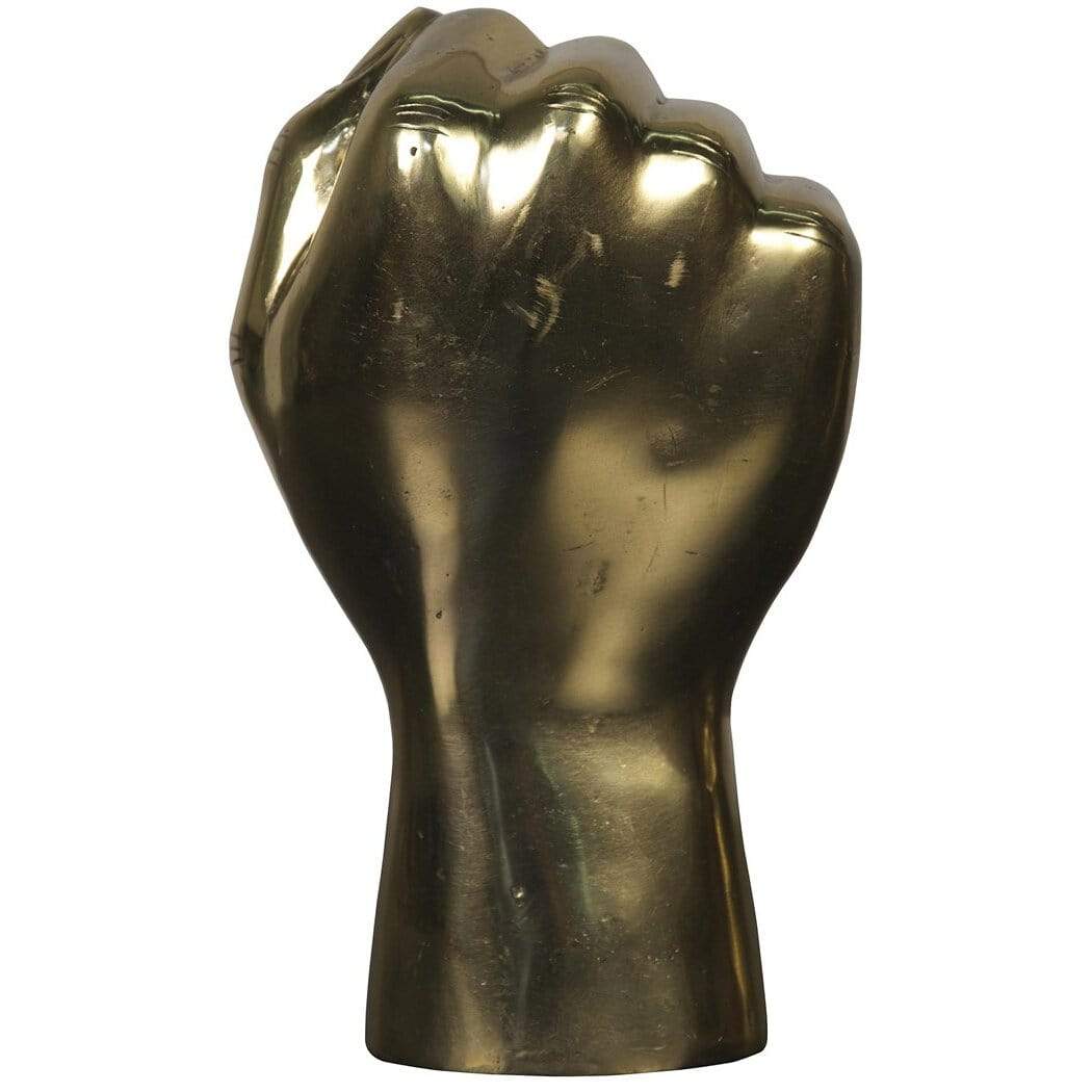 Noir Solidarity Fist Sculpture Decor Noir-AB-130BR 00842449100077