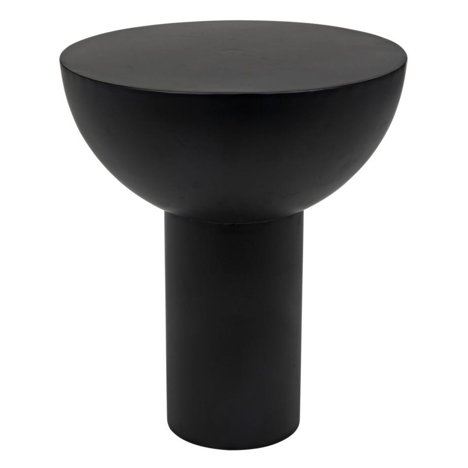 Noir Touchstone Side Table Furniture noir-GTAB890MTB 00842449125094