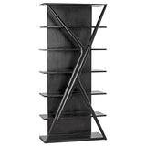 Noir Vetra Bookcase Furniture