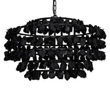 Noir Vulcan Chandelier Lighting noir-LAMP778MTB