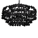 Noir Vulcan Chandelier Lighting noir-LAMP778MTB