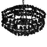 Noir Vulcan Chandelier Lighting noir-LAMP778MTB