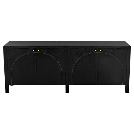 Noir Weston Sideboard Furniture noir-GCON386HB 00842449131330