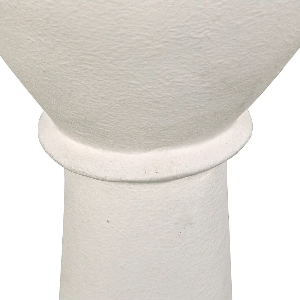 Noir White Fiber Cement Vase - PRICING Pillow & Decor noir-AR-68WFC