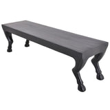 Oly Studio Faline Bench Furniture oly-studio-faline-bench-black-standard