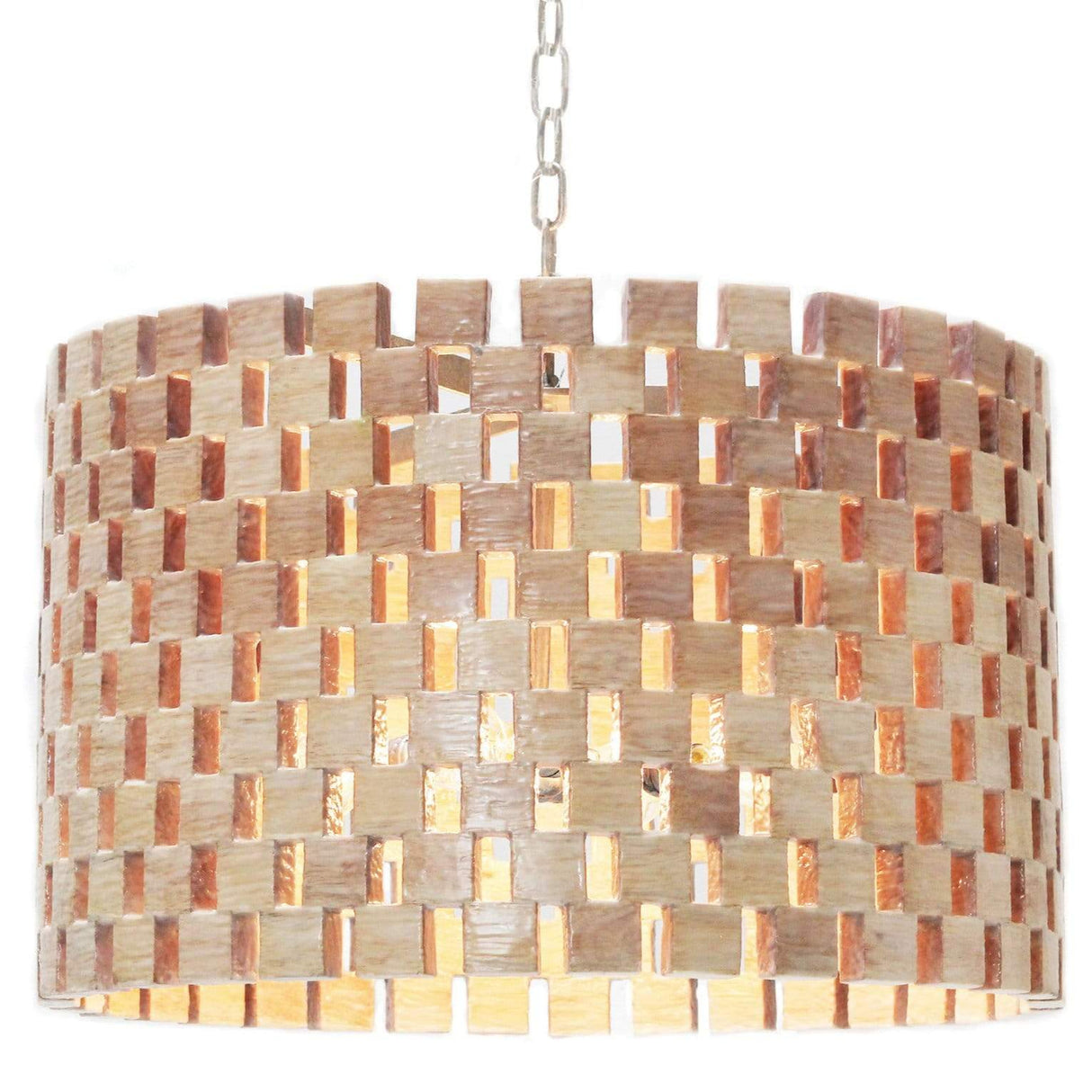 Oly Studio Luc Sugar Drum Chandelier (Limited Quantities Left!) Lighting Oly-sugar-drum-chandelier