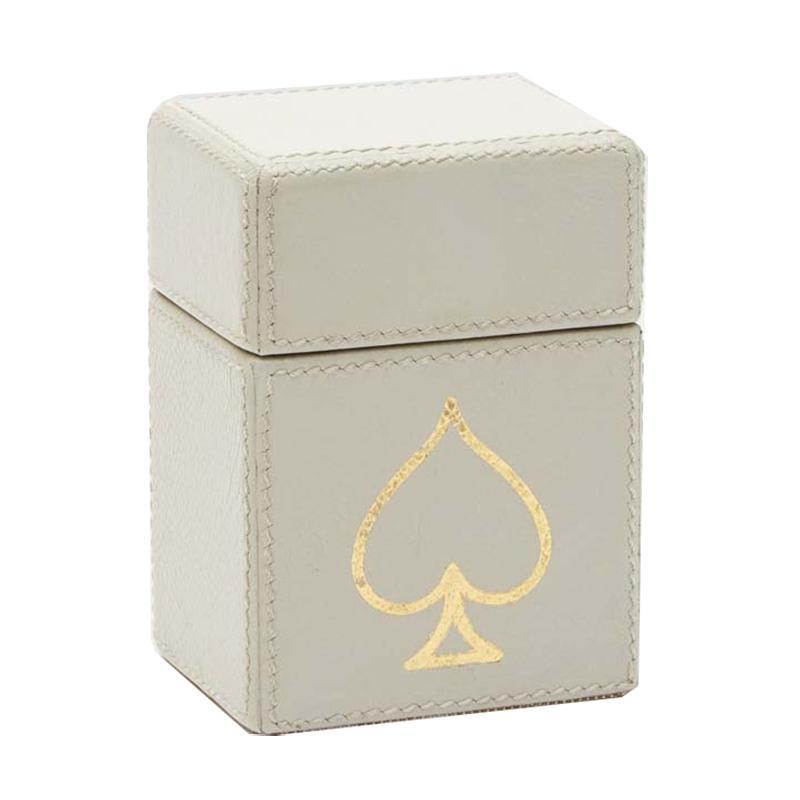 Pigeon & Poodle Aira Miniature Card Box Set - Light Gray Pillow & Decor