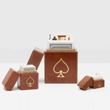 Pigeon & Poodle Aira Miniature Card Box Set - Tobacco Pillow & Decor pigeon-poodle-aira-miniature-tobacco