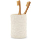 Pigeon & Poodle Alanya Brush Holder Bedding and Bath pigeon-poodle-01ALAN-WH-BHRD 08415971603525