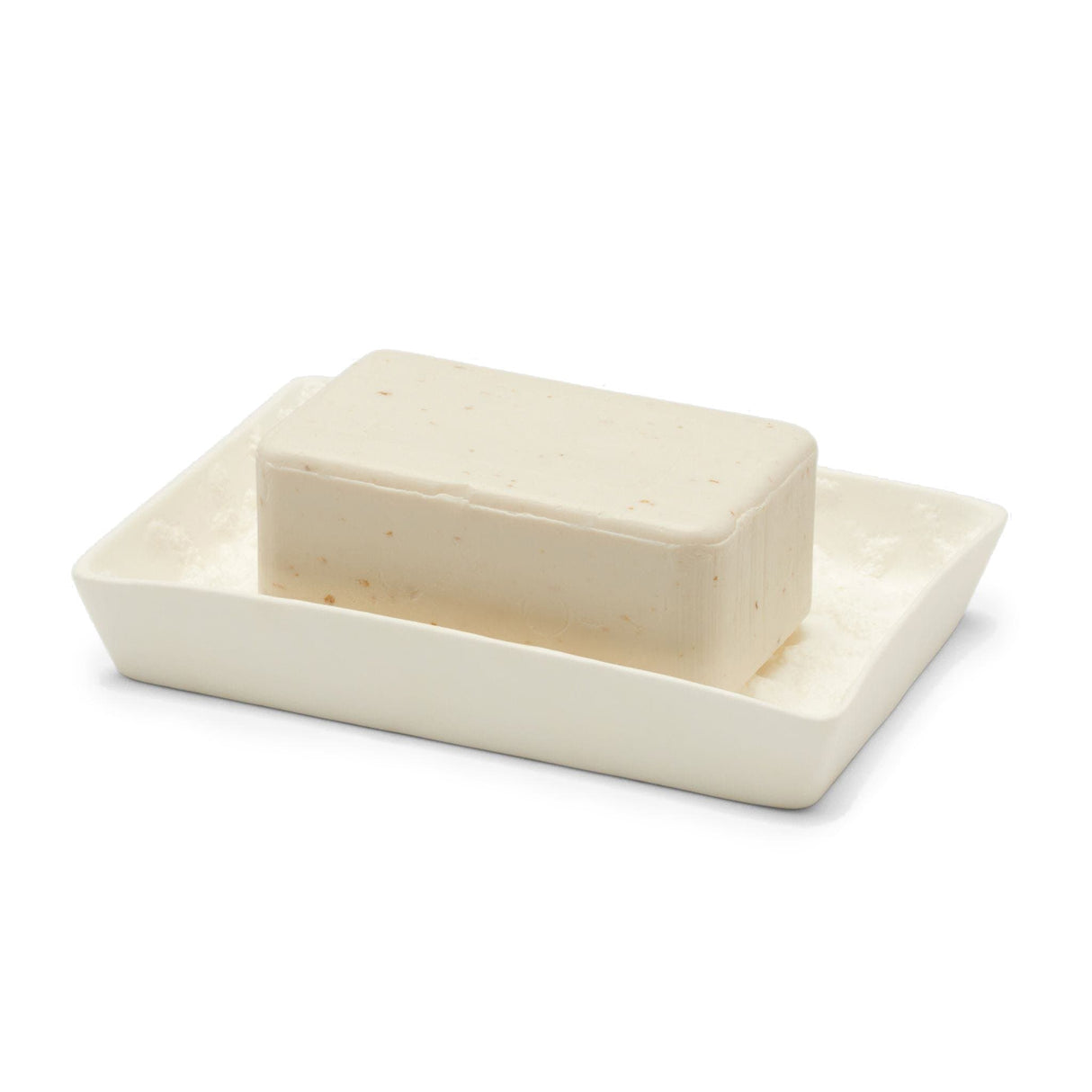 Pigeon & Poodle Alanya Soap Dish Bedding and Bath pigeon-poodle-01ALAN-WH-SDRT