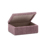 Pigeon & Poodle Blarney Jute Box - Raspberry (Set of 2) Pillow & Decor