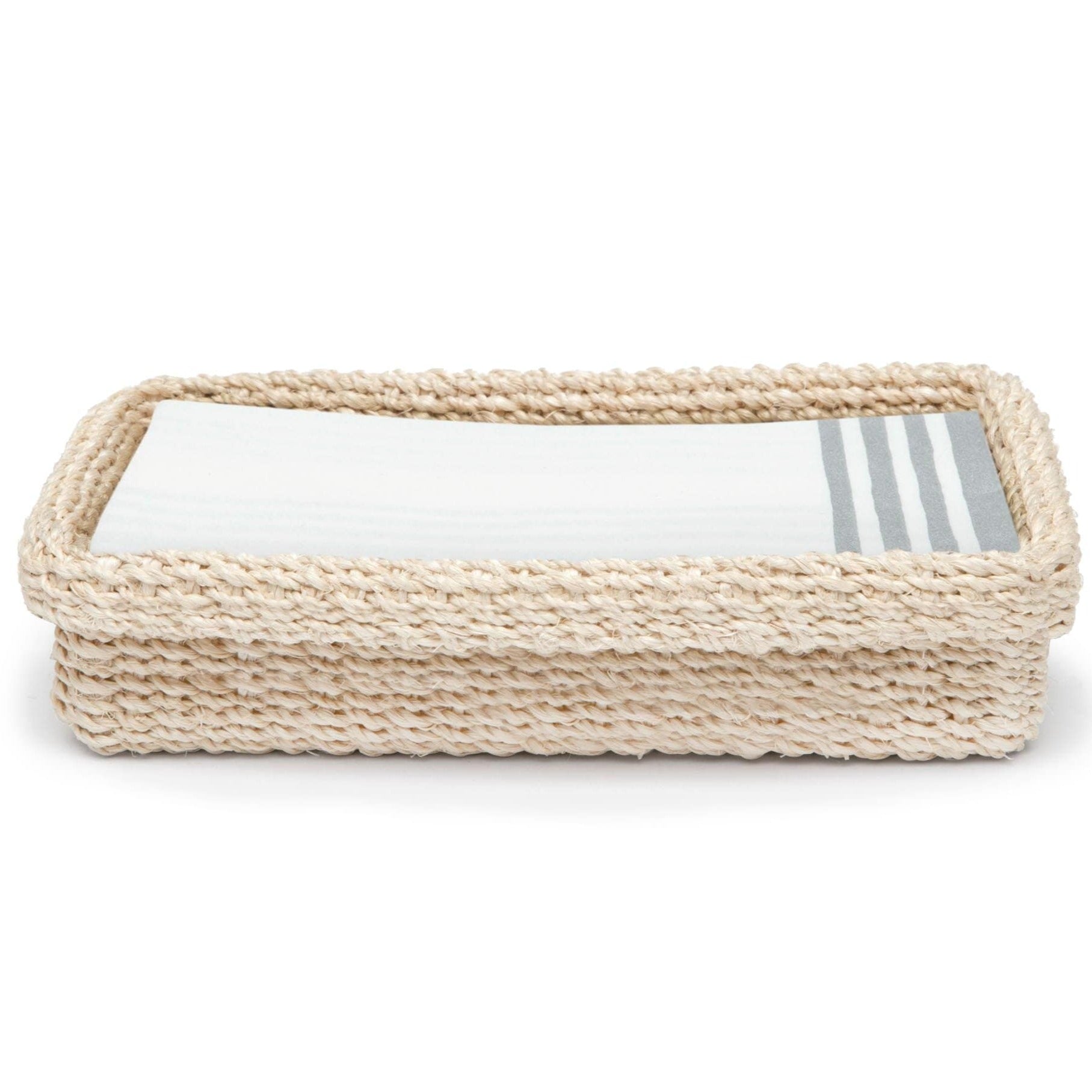 Chelston Hand Towel Tray Set of 2 Meadow Blu