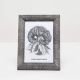 Pigeon & Poodle Oxford Picture Frame - Cool Gray Pillow & Decor pigeon-poodle-02OXFO-GY-5X7