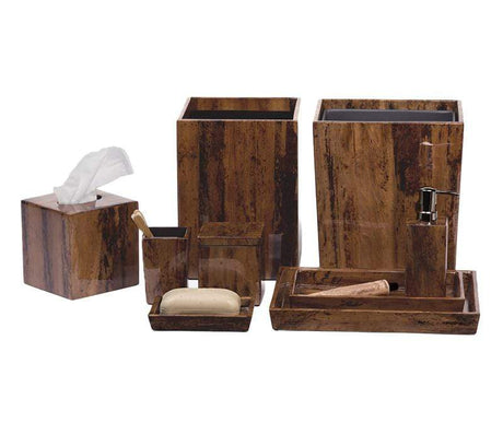 Pigeon & Poodle Varadero Wastebasket - Rectangle Bedding and Bath pigeon-and-poodle-varadero-wastebasket-rectangle