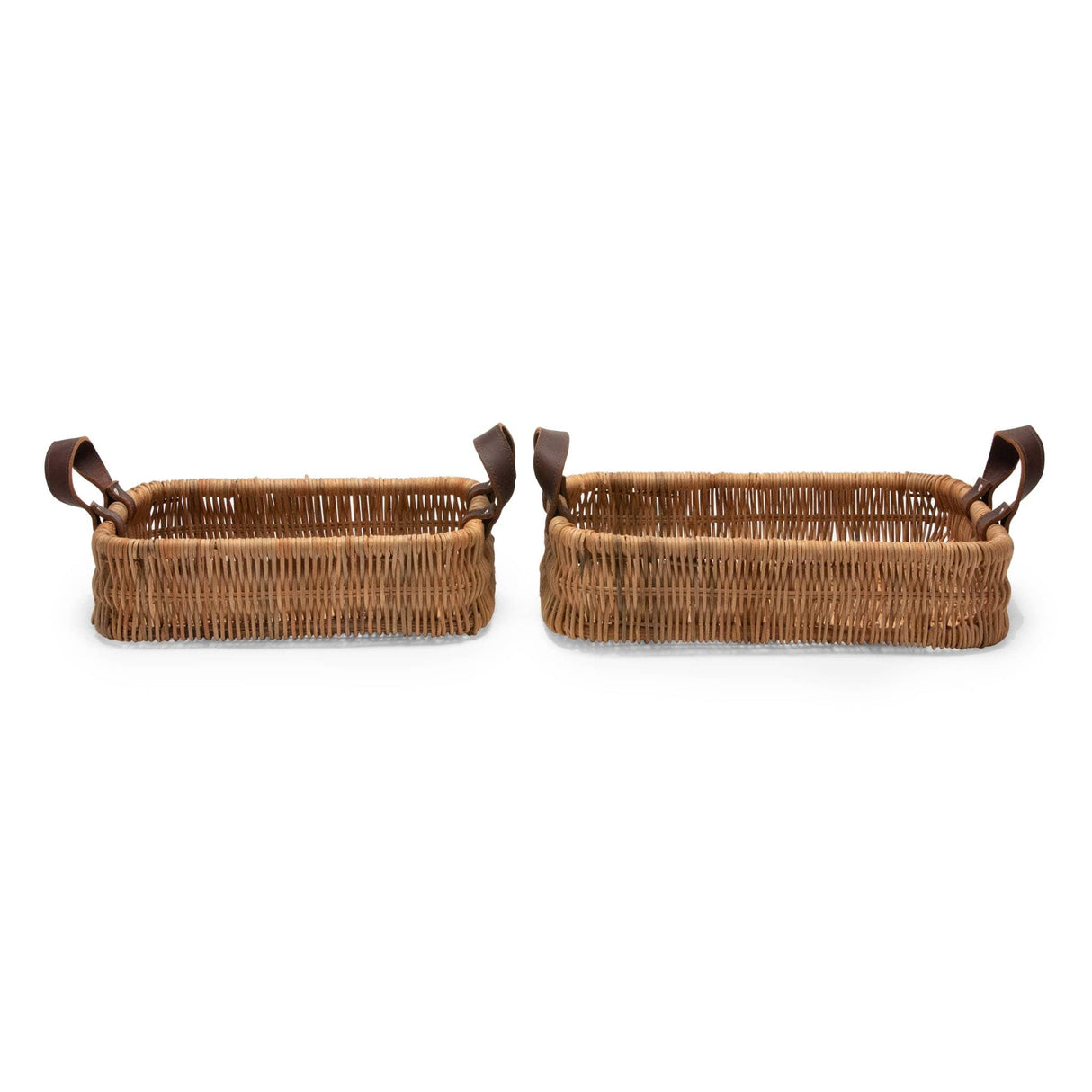 Pigeon & Poodle Yakima Rectangular Baskets - Set of 2 Pillow & Decor pigeon-poodle-05YAKI-RTLG-NT