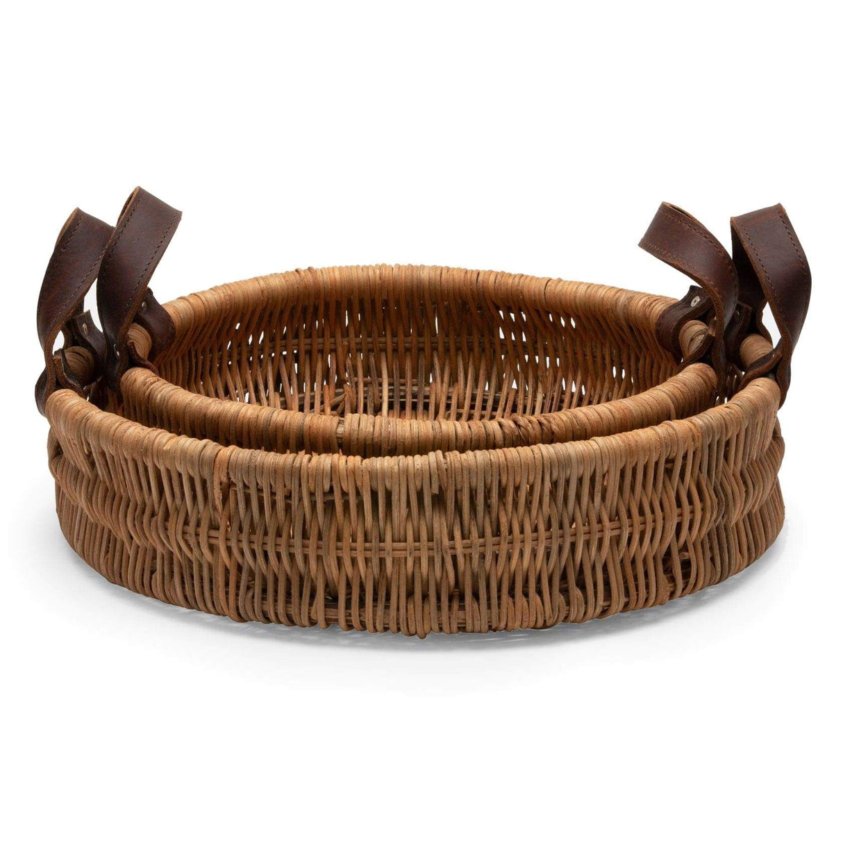 Pigeon & Poodle Yakima Round Baskets - Set of 2 Pillow & Decor pigeon-poodle-05YAKI-RDLG-NT