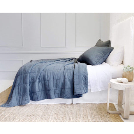 Pom Pom at Home Antwerp Coverlet - Navy Bedding and Bath