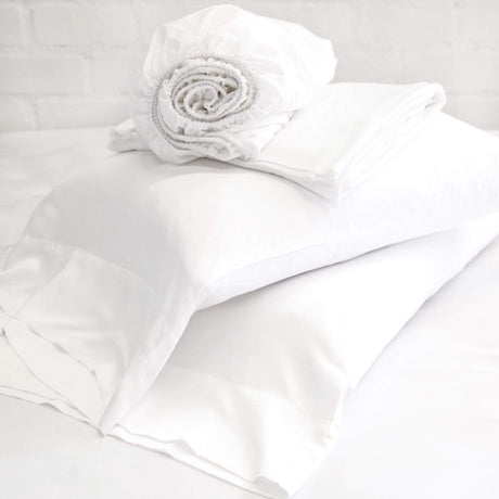 Pom Pom at Home Bamboo Sheet Set - White Bedding and Bath