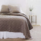 Pom Pom at Home Brussels Coverlet - Walnut Bedding and Bath