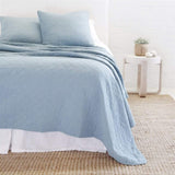 Pom Pom at Home Huntington Coverlet - Dusty Blue Bedding and Bath