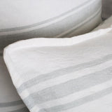 Pom Pom at Home Jackson Big Pillow - White/Ocean Pillow & Decor pom-pom-O-0170-WO-20 00819878022799