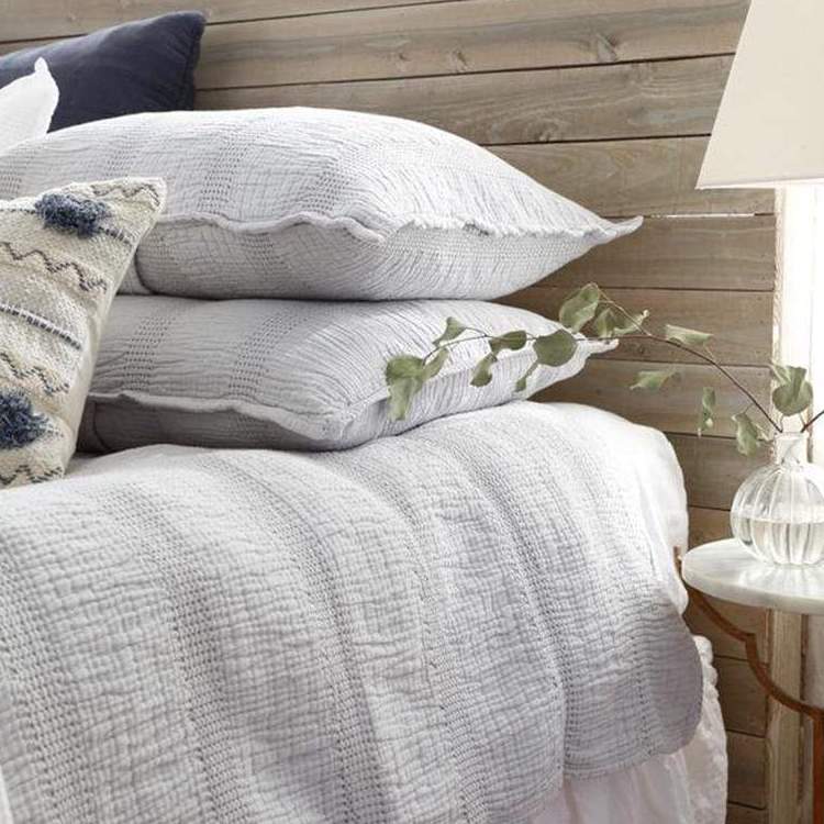 Nantucket Matelasse Coverlet Meadow Blu