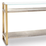 Regina Andrew Andres Hair on Hide Console Furniture