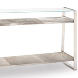 Regina Andrew Andres Hair on Hide Console Furniture