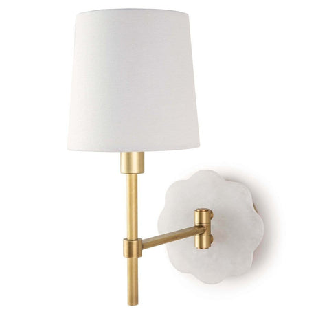 Regina Andrew Camilla Bent Arm Sconce Lighting