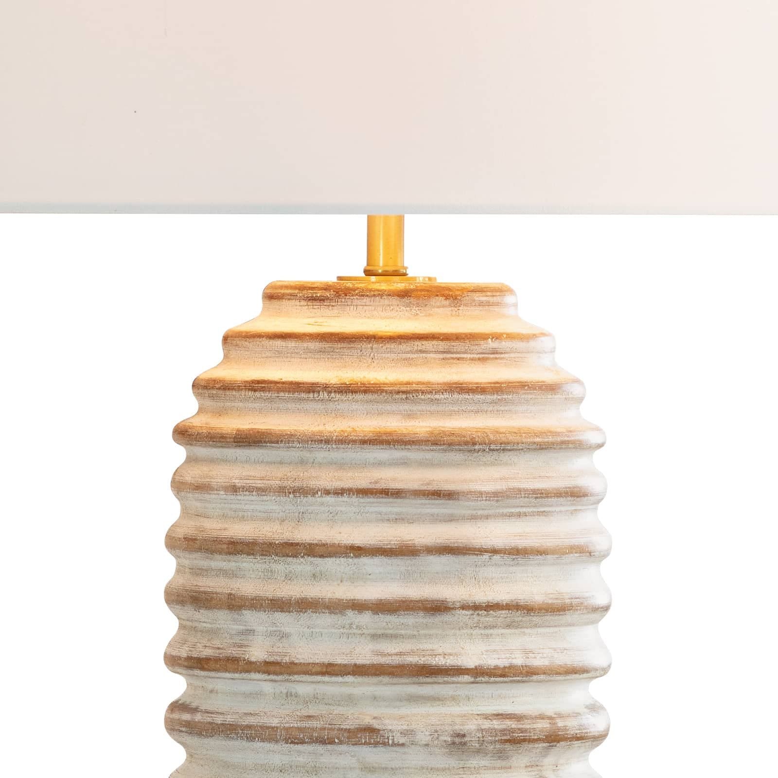 Carmel Wood Table Lamp – Meadow Blu