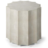 Regina Andrew Ivory Grey Shagreen Marilyn Table Furniture regina-andrew-30-1028