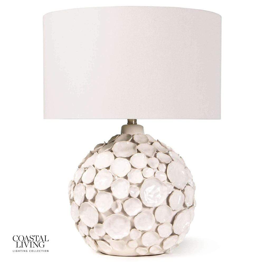 Leafy Artichoke Ceramic Table Lamp Off White By Regina Andrew - White –  Modish Store