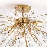 Regina Andrew Poppy Glass Semi Flush Mount Lighting