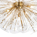 Regina Andrew Poppy Glass Semi Flush Mount Lighting regina-andrew-16-1232CLR 00844717094705