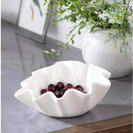 Regina Andrew Ruffle Ceramic Bowl Decor Regina-Andrew-20-1268 844717090820