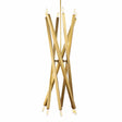 Regina Andrew Viper Chandelier - Natural Brass Lighting regina-andrew-16-1289NB 844717096730