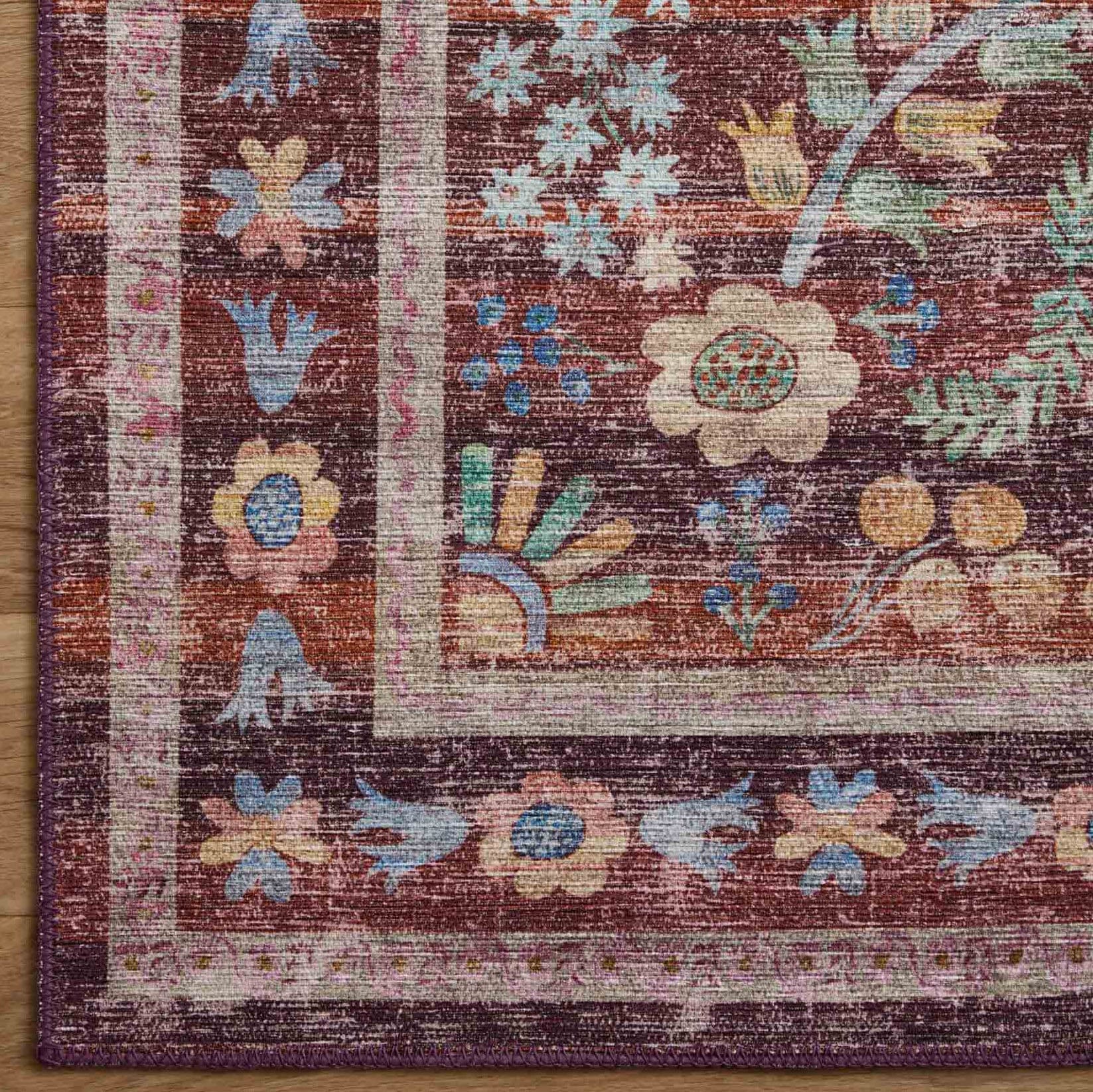 Maison Frances Rug – Meadow Blu