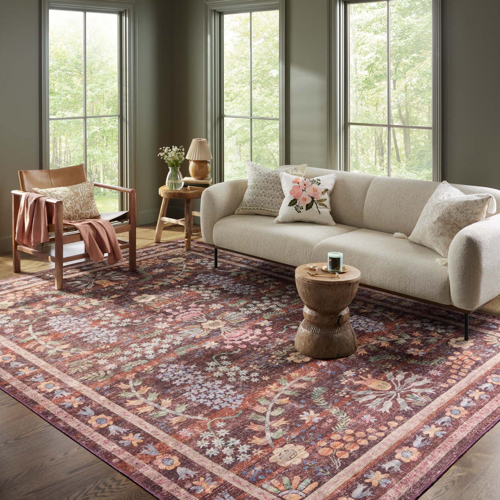 Maison Frances Rug – Meadow Blu