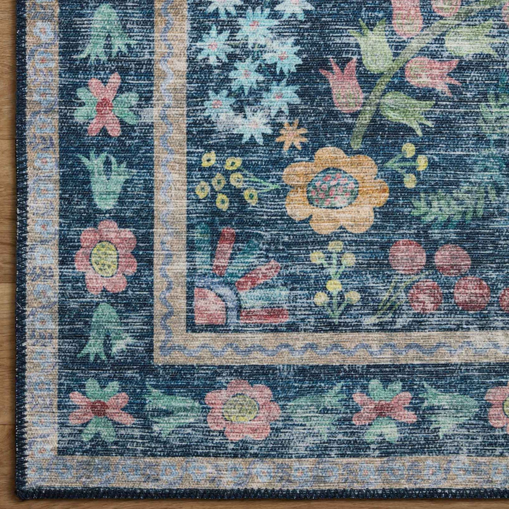 Maison Frances Rug – Meadow Blu