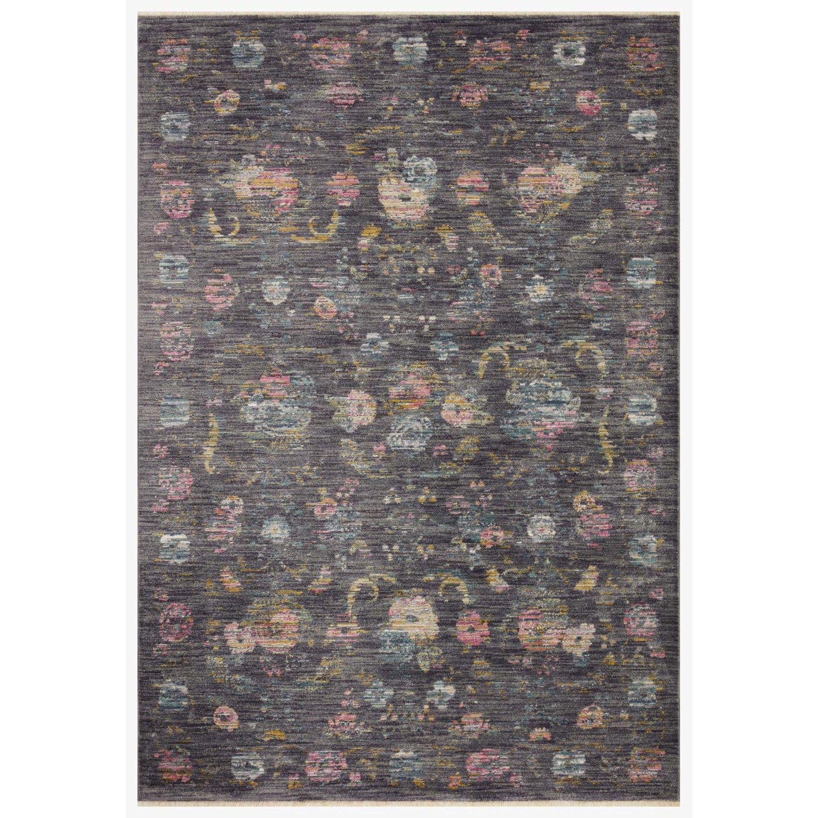 Provence Joliette Slate Rug – Meadow Blu