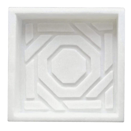 Selamat Florence Broadhurst Octongonal Lattice Marble Dish (Limited Quantities Left!) Decor Florence-FBMADJOL-MB