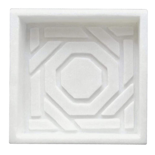 Selamat Florence Broadhurst Octongonal Lattice Marble Dish (Limited Quantities Left!) Decor Florence-FBMADJOL-MB
