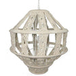Selamat Justina Blakeney Tula Hanging Macrame Pendant - White Lighting selamat-HPDTWR-GD