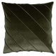 Square Feathers Briar Velvet Pillow - Grey Cloud Pillows square-feathers-briar-velvet-olive-20-20