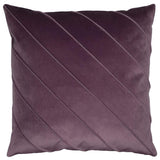 Square Feathers Briar Velvet Pillow - Grey Cloud Pillows square-feathers-briar-velvet-orchid-20-20