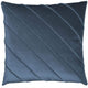Square Feathers Briar Velvet Pillow - Metal Pillows
