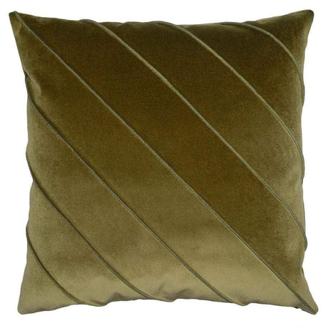Square Feathers Briar Velvet Pillow - Rose Water Pillows