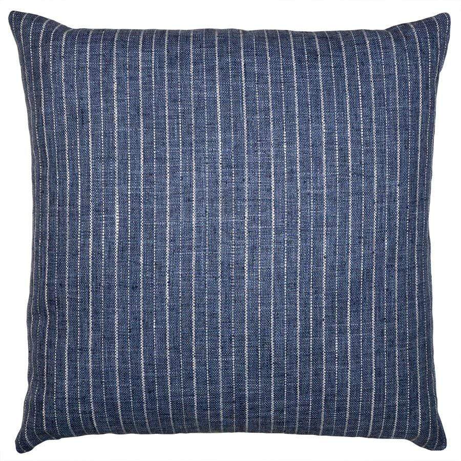 Square Feathers Home Empire Birch Robin Egg Blue Ribbon Pillow