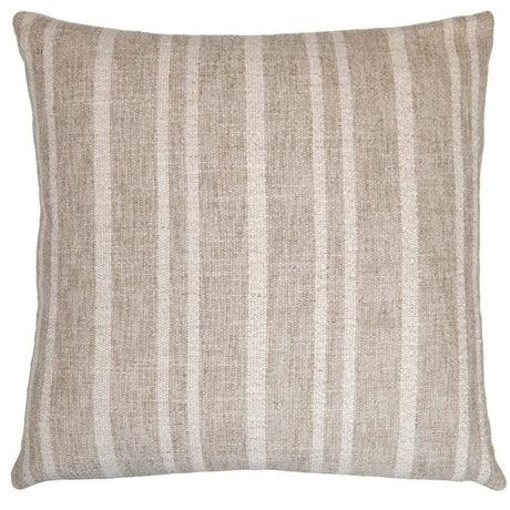Square Feathers Home California Pillow - Natural Stripe Pillow & Decor