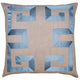 Square Feathers Home Empire Birch Coral Ribbon Pillow Decor square-feathers-empire-linen-slate-blue-22-22